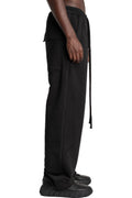 Wide Leg Jersey Trousers