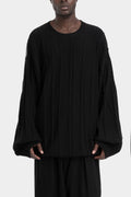 Andrea Ya'aqov | AW25 - Knitted wool pullover, 25MMAG01