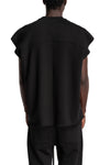 Round Neck Sweat Top, Black