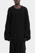 Andrea Ya'aqov | AW25 - Knitted wool pullover, 25MMAG01