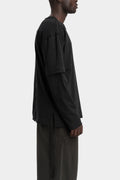 Andrea Ya'aqov | AW25 - Layered sleeve long sleeve tee, 25MGUW56