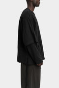 Andrea Ya'aqov | AW25 - Oversized double sleeve tee 25MGUW59