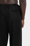 Andrea Ya'aqov | AW25 - Cropped wool blend pants, 25MSAP46B