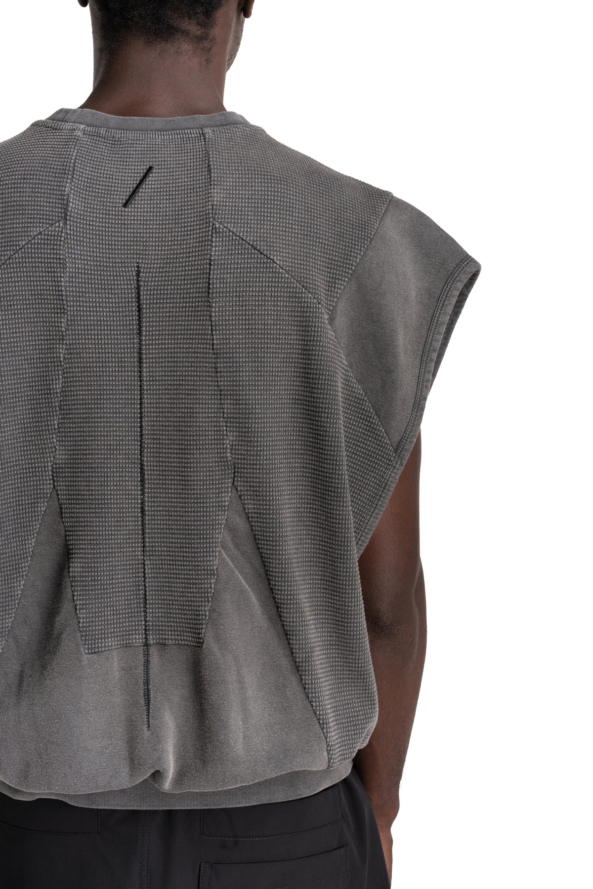 Thom Krom | AW26 - Crew Neck Sweatshirt, Dark Used Grey MS191