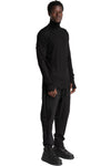 Roll Neck Longsleeve, Black