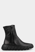 Puro | AW25 - Double zip calf leather sneakers (GREAT HERO)