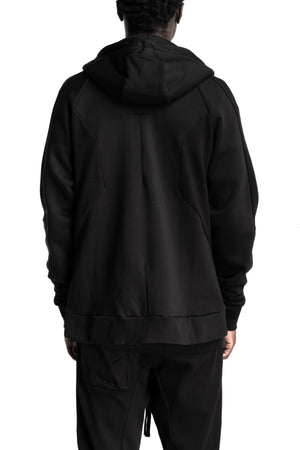 Thom Krom | AW26 - Hooded Zip Jacket, Black MSJ701