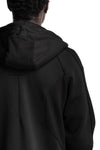 Hooded Zip Jacket, Black