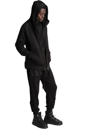 Thom Krom | AW26 - Hooded Zip Jacket, Black MSJ701