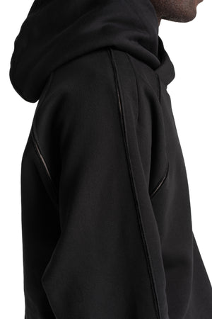 Thom Krom | AW26 - Hooded Sweater, Black MS193