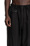 Cuffed oversized pants
