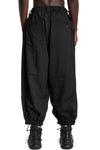 Cuffed oversized pants
