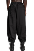 Cuffed oversized pants