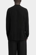 La Haine Inside Us | AW25 - Mandarin collar viscose shirt M1143