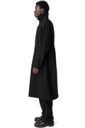 Supersoft wool modular trench, Black