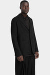 La Haine Inside Us | AW25 - Single button bouclé blazer, M1133
