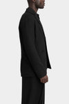La Haine Inside Us | AW25 - Single button bouclé blazer, M1133