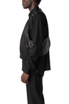 Leather waistcoat, Black