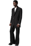 Wool and mohair blazer, Black