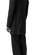Wool and mohair blazer, Black