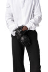 Leather gloves, Black