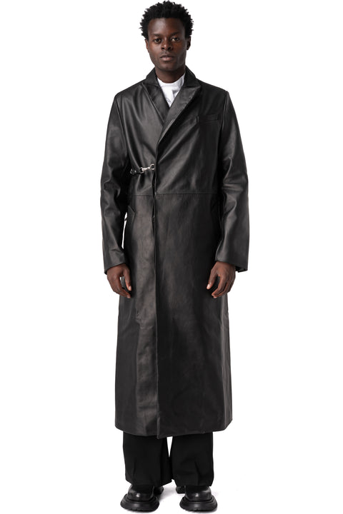 Söderberg | AW26 - Leather coat, Black 6, front view