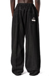 Oversized denim pants