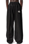 Oversized denim pants