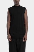 Sleeveless merino wool jumper