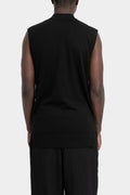 Sleeveless merino wool jumper