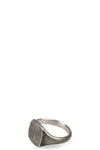 Scratched signet ring
