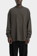 Strapped long sleeve t-shirt, Dark grey
