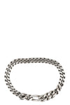 Flat long link bracelet