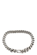 Flat long link bracelet