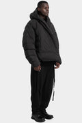 Down wrap jacket