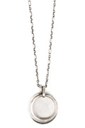 Unity medallion necklace