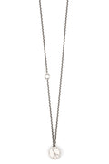 Mini peace chain necklace