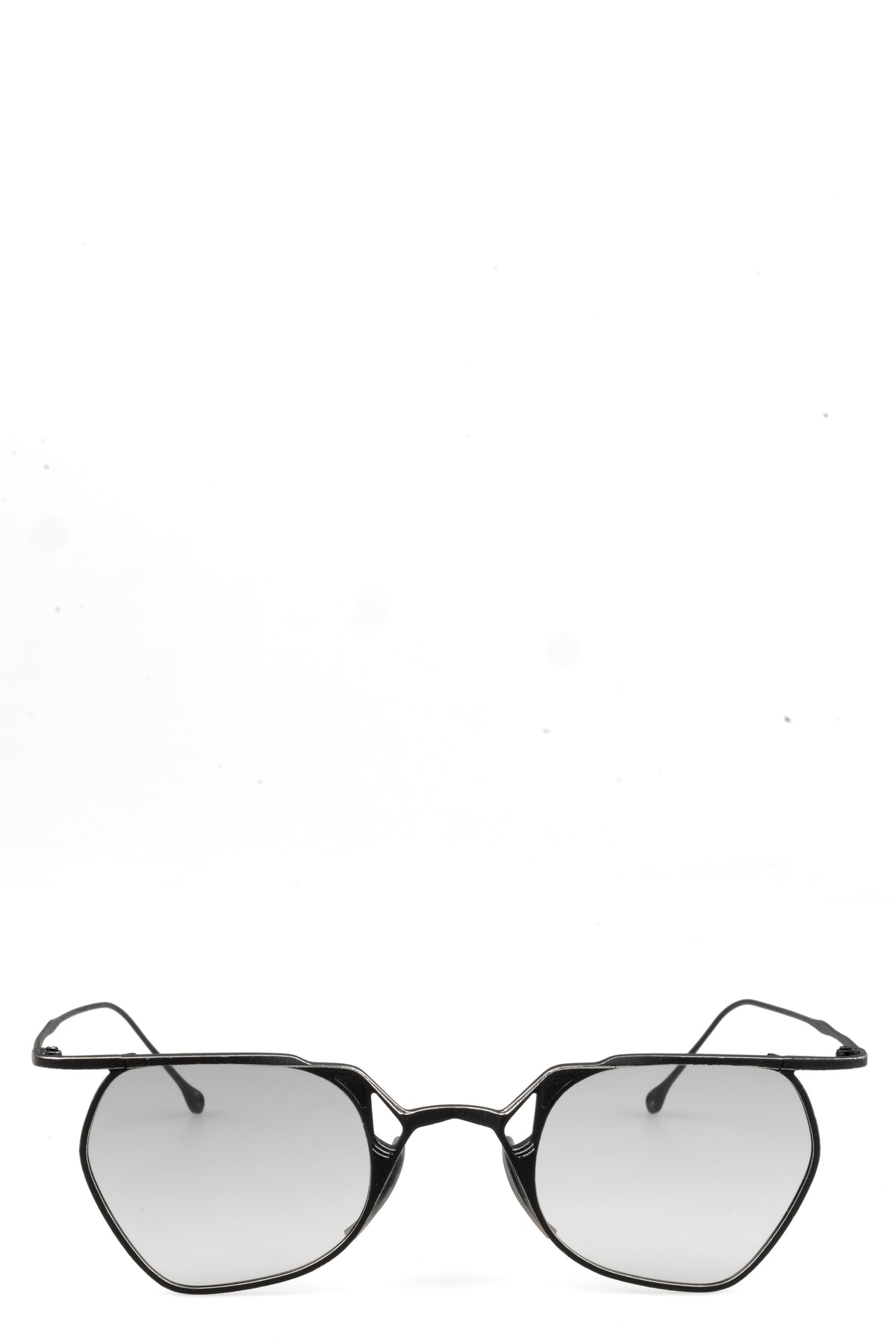 Rigards | Permanent - Hexagonal titanium clip-on sunglasses, Black RG1999TVA