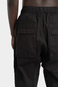 Belted drop crotch pants
