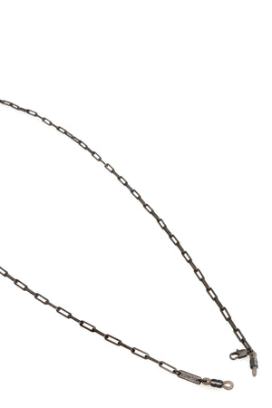 Rigards | Permanent - Copper eyewear chain, Black AT002