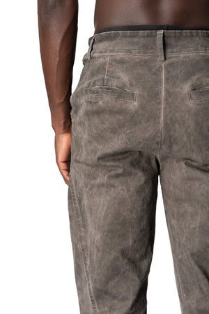 La Haine Inside Us | AW26 - Regular skinny trousers, Mud M1324