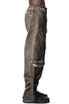 Oversized balloon cargo trousers, Mud