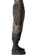 Oversized meshcore cargo trousers, Mud