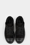Rick Owens DRKSHDW | AW25 - Double bumper low sneakers, BMO All black
