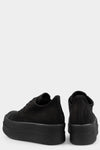 Rick Owens DRKSHDW | AW25 - Double bumper low sneakers, BMO All black