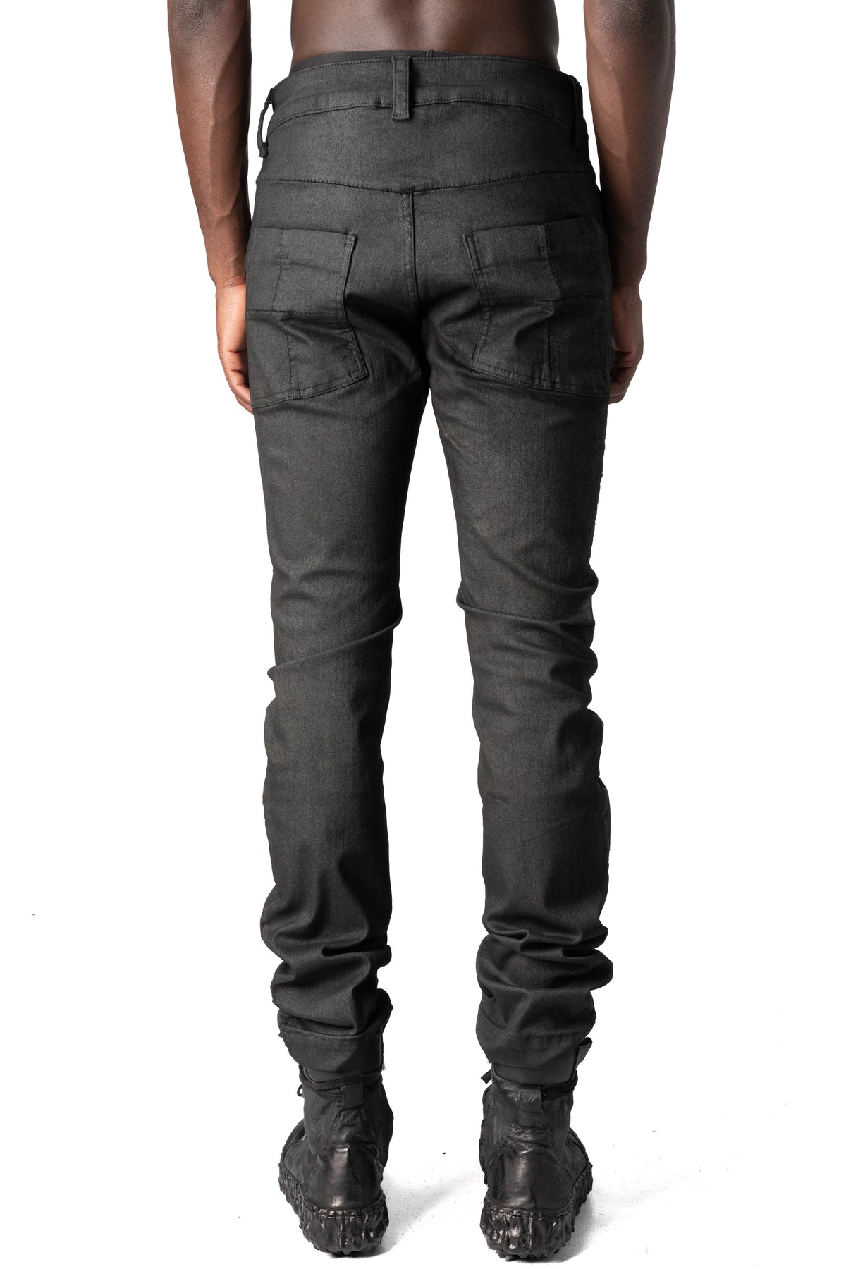 Thom Krom | AW26 - Coated stretch denim trousers, MT107