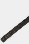Daniele Basta | AW25 - Silver hook leather belt, VIPERA GR