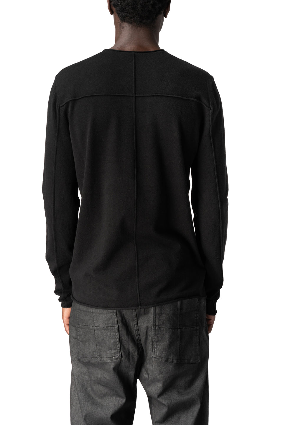 Cashmere blend knit pullover