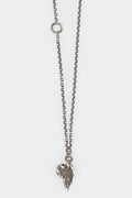 Mini eagle wing pendant necklace