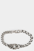 Filed chain bracelet